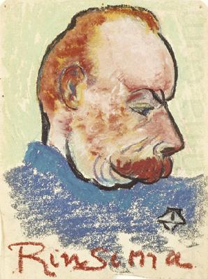 Potrait of Evert Rinsema, Theo van Doesburg